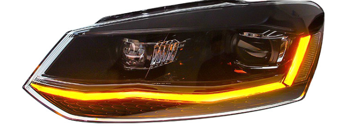 Faróis LED com Lente para Volkswagen Polo (2011-2018)
