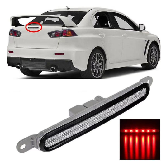 Luz de Freio Traseira LED para Mitsubishi Lancer, Outlander, Pajero e Montero