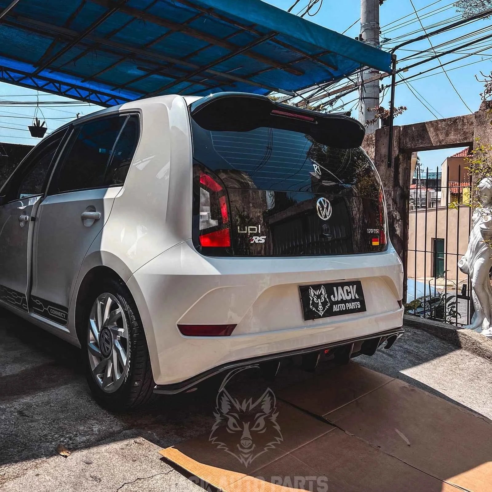 Difusor Traseiro UP GTI com Break Light - Performance Visual | Led Line BR Parts