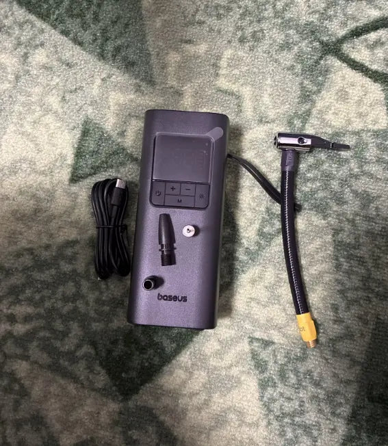 Compressor de Ar Portátil Baseus GoTrip VA1 - 5000mAh Sem Fio | Led Line BR Parts