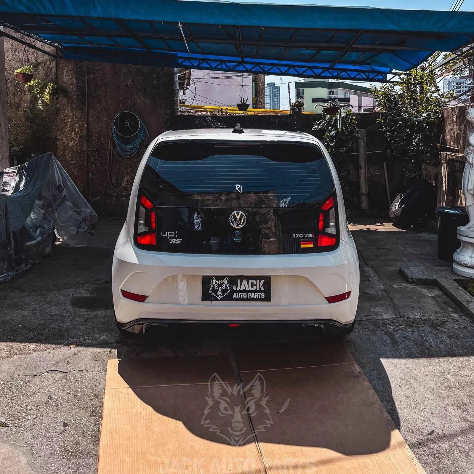 Difusor Traseiro UP GTI com Break Light - Performance Visual | Led Line BR Parts