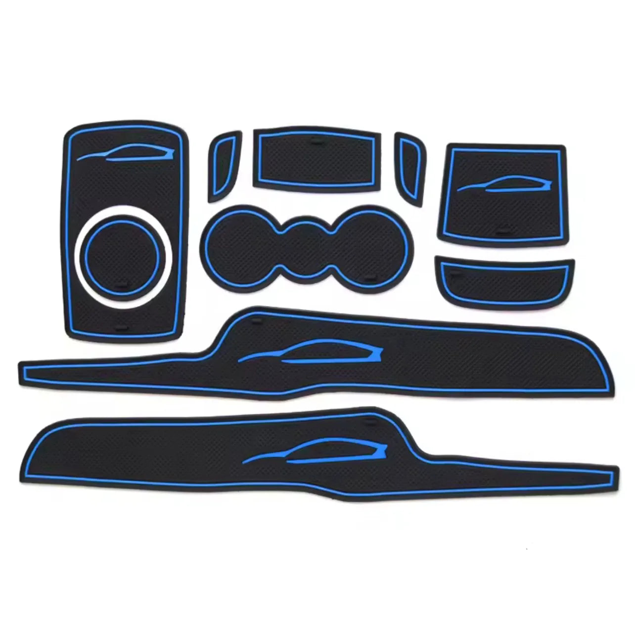 Kit Tapete Antiderrapante New Fiesta - Proteção Total do Interior | Led Line BR Parts