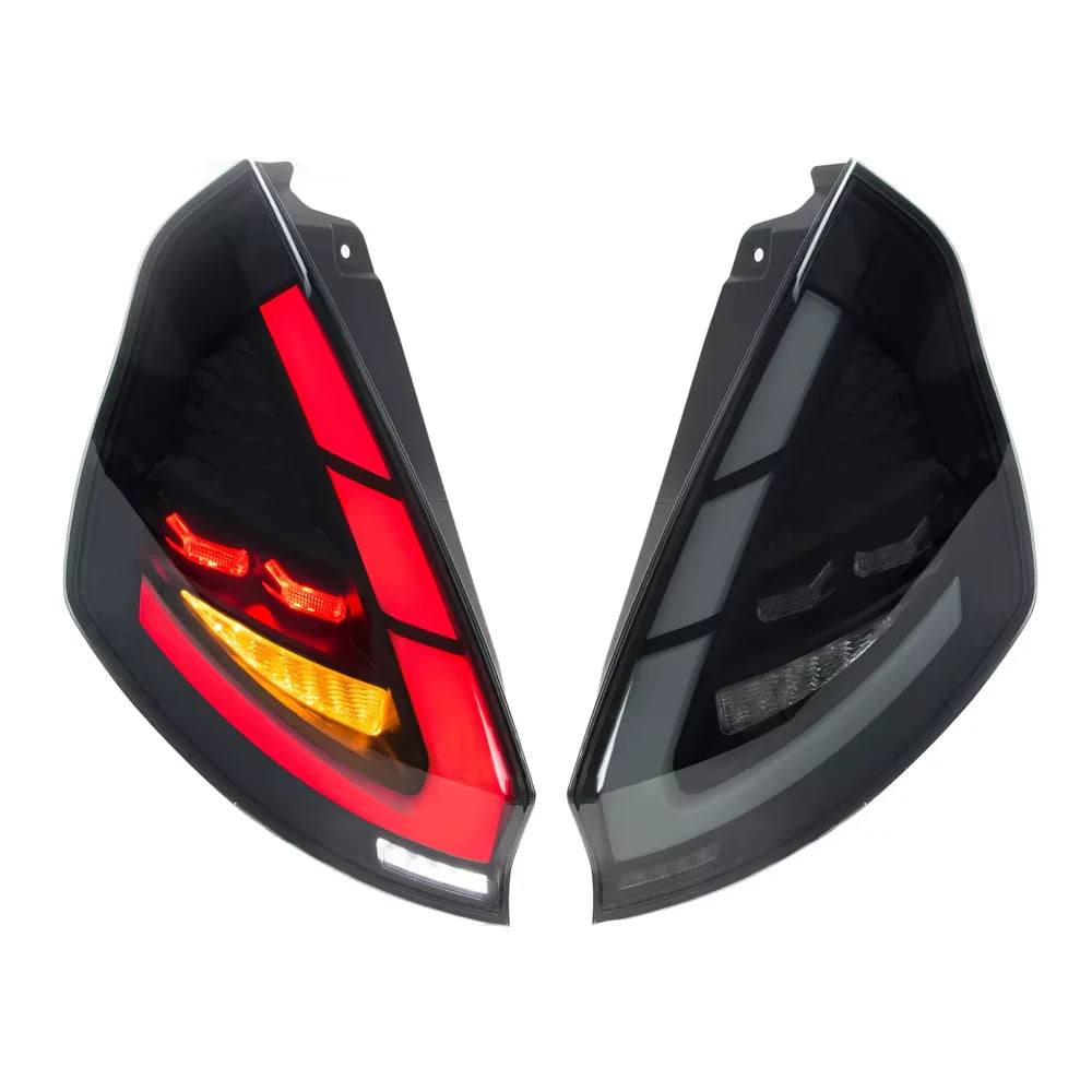 Lanterna LED New Fiesta Sequencial - Fumê ou Vermelha | Led Line BR Parts