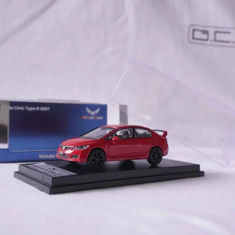 Miniatura Honda Civic Type R 1:64 - Coleção Exclusiva JDM | Led Line BR Parts