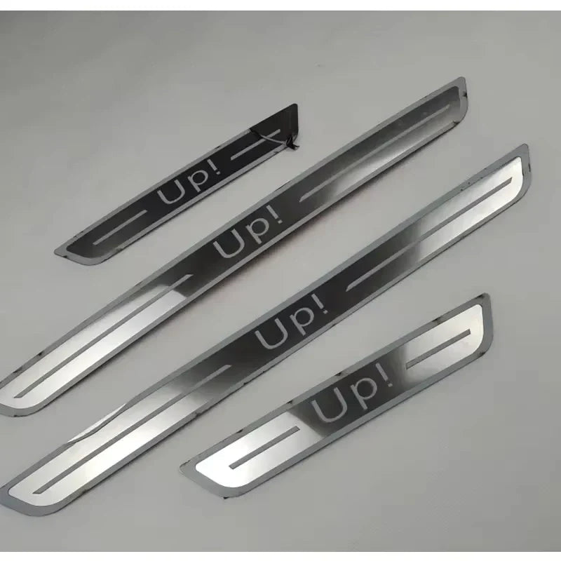 Soleiras de Porta UP Inox - Proteção Premium | Led Line BR Parts
