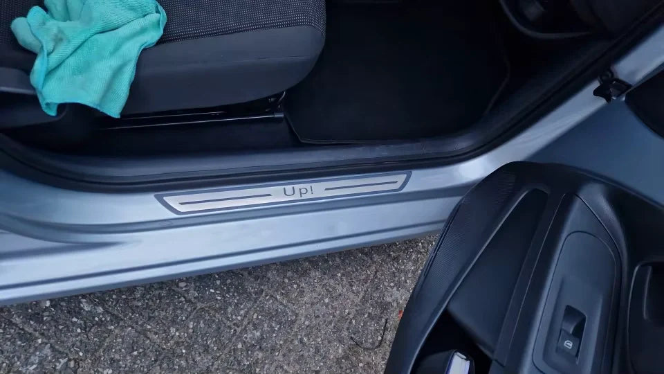 Soleiras de Porta UP Inox - Proteção Premium | Led Line BR Parts